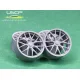 Uscp 24p169 1/24 Porsche 918 Weissach Magnesium Wheels 20/21 Resin Model