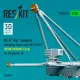 Reskit Rsu35-0035 1/35 Mi-8 Hip Weapon Mounting Frame With Bd3-57krv Ussr/Ukraine Early For Trumpeter Kit 2 Pcs