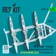 Reskit Rsu35-0035 1/35 Mi-8 Hip Weapon Mounting Frame With Bd3-57krv Ussr/Ukraine Early For Trumpeter Kit 2 Pcs