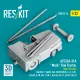 Reskit Rsk32-0014 1/32 A/S32a-31a Mule Tow Tractor Short Version Ah-1 Uh-1 Uh-60