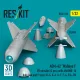 Reskit Rs32-0532 1/32 Agm-62 Walleye I Er Missiles With An/Awg-16 Data Link Pod A-4, A-6, A-7, F-4, F/A-18