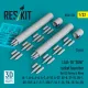 Reskit Rs32-0534 1/32 Lau-10 Zuni Rocket Launcher For Us Army And Navy 2 Pcs