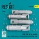 Reskit Rs32-0565 1/32 FAB250 М54 bombs 4 pcs