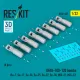Reskit Rs32-0567 1/32 Ofab-100-120 Bombs 8 Pcs Resin Kit