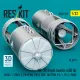 Reskit Rs32-0572 1/32 Mk-38 Depth Bombs 650 Lb 4 Pcs Resin Kit