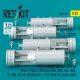 Reskit Rs32-0572 1/32 Mk-38 Depth Bombs 650 Lb 4 Pcs Resin Kit