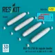 Reskit Rs32-0578 1/32 Blu-1a 750 Lb Napalm Bombs 4 Pcs Resin Kit