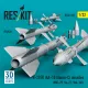 Reskit Rs32-0581 1/32 R-27er Aa-10 Alamo-c Missiles 4 Pcs Mig-29, Su-27, Yak-141