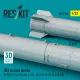 Reskit Rs32-0590 1/32 Dummy Resin Kit B83 Nuclear Bombs 2 Pcs Resin Kit