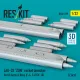 Reskit Rs32-0599 1/32 Lau-33 Zuni Rocket Launcher For Us Army And Navy 2 Pcs