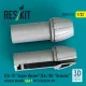 Reskit Rsu32-0212 1/32 F/A-18 Super Hornet/Ea-18g Growler Exhaust Nozzles Type 1 For Trumpeter Kit