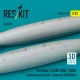 Reskit Rsu32-00234 1/32 Tornado F3/Gr1/Gr4 1500l Underwing Fuel Tanks Riveted Raf/Rsaf