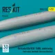 Reskit Rsu32-00235 1/32 Tornado Ids/Ecr 1500l Underwing Fuel Tanks Welded German Af / Italian Af 2 Pcs