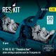 Reskit Rsf32-0068 1/32 F-105f/G Thunderchief Pilots Sitting In Ejection Seat For Trumpeter Kit 2pcs