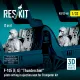 Reskit Rsf32-0068 1/32 F-105f/G Thunderchief Pilots Sitting In Ejection Seat For Trumpeter Kit 2pcs