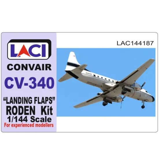 Laci 144187 1/144 Convair Cv 340 Landing Flaps Roden Kit Aircraft Accessories
