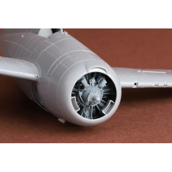 Sbs 48098 1/48 F4f-4 Wildcat Engine Set For Tamiya Kit