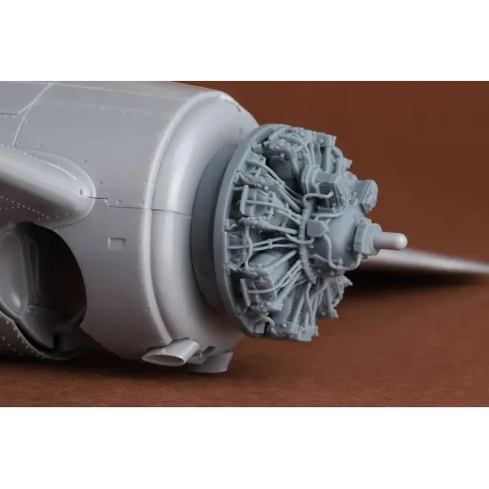 Sbs 48098 1/48 F4f-4 Wildcat Engine Set For Tamiya Kit