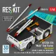 Reskit Rsk48-0016 1/48 A/S32a-31a Mule Tow Tractor Short Version Resin Kit