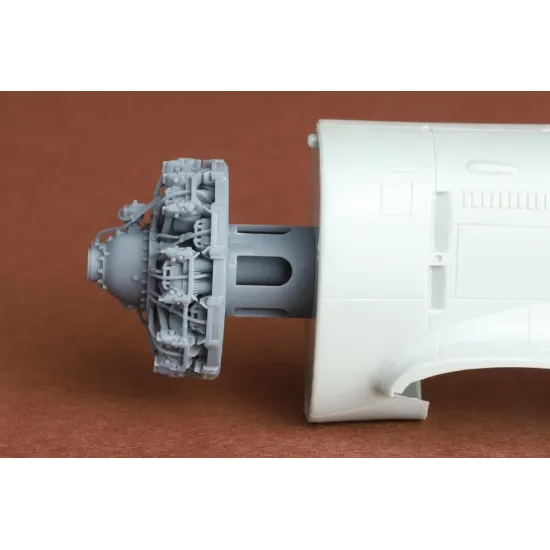 Sbs 48101 1/48 Hawk H75a-3 French Af Engine Set For Wolfpack/Hobbycraft Kit