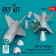 Reskit Rs48-0532 1/48 An/Avq-10 Pave Knife Laser Designation Pod 1 Pcs F-4d A-6a