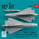 Reskit Rs48-0533 1/48 Agm-62 Walleye Ii Er Missiles 2 Pcs With An/Awg-16 Data Link Pod 1 Pcs