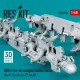Reskit Rs48-0556 1/48 Mbd3-u6-68 Multiple Bombs Racks 2 Pcs Su-17, Su-24, Su-27, Su-30