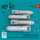 Reskit RS48-0565 1/48 FAB-250 М-54 bombs 4 pcs Resin kit