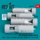 Reskit Rs48-0572 1/48 Mk-38 Depth Bombs 650 Lb 4 Pcs