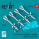 Reskit Rs48-0577 1/48 R-27ep Aa-10 Alamo-f Missiles 4 Pcs
