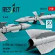 Reskit Rs48-0577 1/48 R-27ep Aa-10 Alamo-f Missiles 4 Pcs