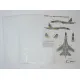 Foxbot Fm32-014 1/32 Su-27s With Grey Camouflage Ukrainian Air Forces Use Foxbot Decal For Trumpeter Kit