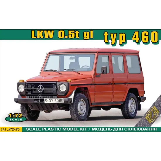 Ace 72470 1/72 Lkw 0/5t Gl Typ460 Gelendwagen Plastic Model Kit