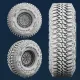 Spalah 26435 1/35 Set Of Scale Models Wheels Goodyear Wrangler For Hmmwv Military Trucks With 24 Bolts 5 Pcs