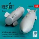 Reskit Rs48-0588 1/48 B43-0 Nuclear Bombs 2 Pcs Resin Kit