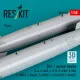 Reskit Rs48-0589 1/48 B43-1 Nuclear Bombs 2 Pcs Resin Kit