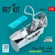 Reskit Rsu48-0463 1/48 Mirage 2000c Cockpit Detailed Edition For Kinetic Kit