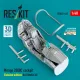 Reskit Rsu48-0463 1/48 Mirage 2000c Cockpit Detailed Edition For Kinetic Kit