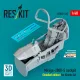 Reskit Rsu48-0465 1/48 Mirage-2000-5 Cockpit Detailed Edition For Kinetic Kit