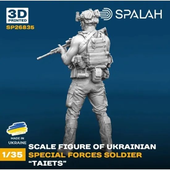 Spalah 26835 1/35 Figure Ukrainian Special Forces Soldier Taiets