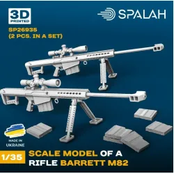 Spalah 26935 1/35 Set Of Scale Models Rifle Barrett M82 2 Pcs