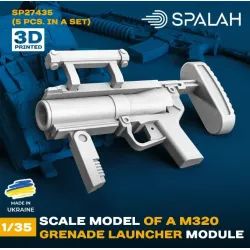 Spalah 27435 1/35 Set Of Scale Models M320 Grenade Launcher Modules 5 Pcs