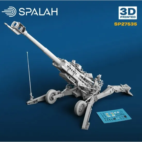 Spalah 27535 1/35 Scale Model American Artillery Gun M777a2
