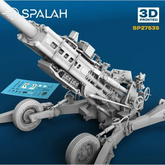 Spalah 27535 1/35 Scale Model American Artillery Gun M777a2