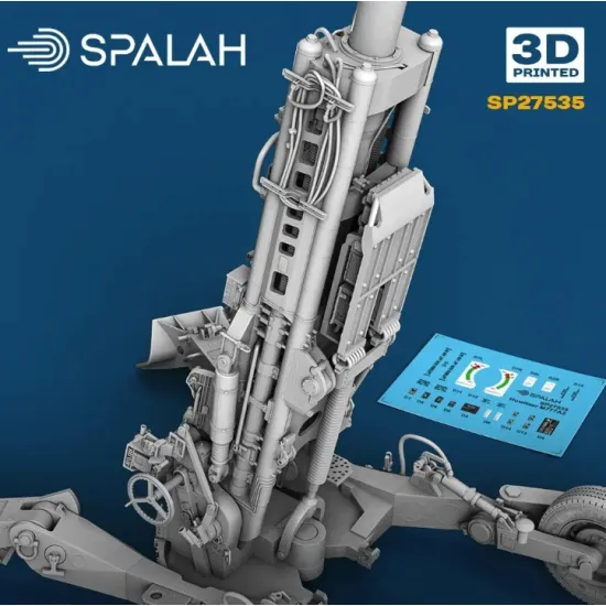 Spalah 27535 1/35 Scale Model American Artillery Gun M777a2