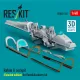 Reskit Rsu48-0541 1/48 Rafale B Cockpit Cockpit Detailed Edition For Revell/Academy Kit