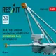Reskit Rsu48-0549 1/48 Mi-8 Hip Weapon Mounting Frame With Bd3-57krv For Trumpeter Kit Ussr/Ukraine Early 2 Pcs