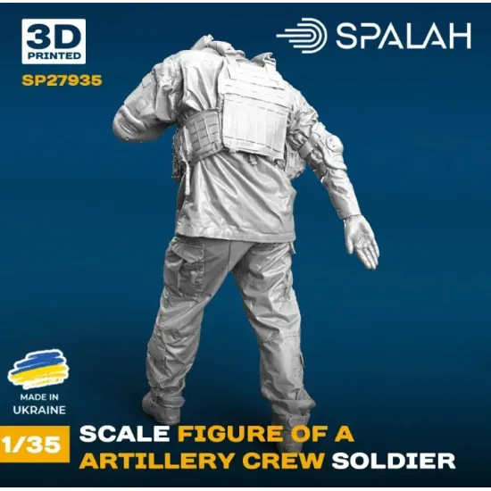 Spalah 27935 1/35 Figure Model Kit Artillery Crew Soldier