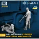 Spalah 28135 1/35 Set Of Figures Military Mechanics