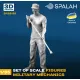 Spalah 28135 1/35 Set Of Figures Military Mechanics